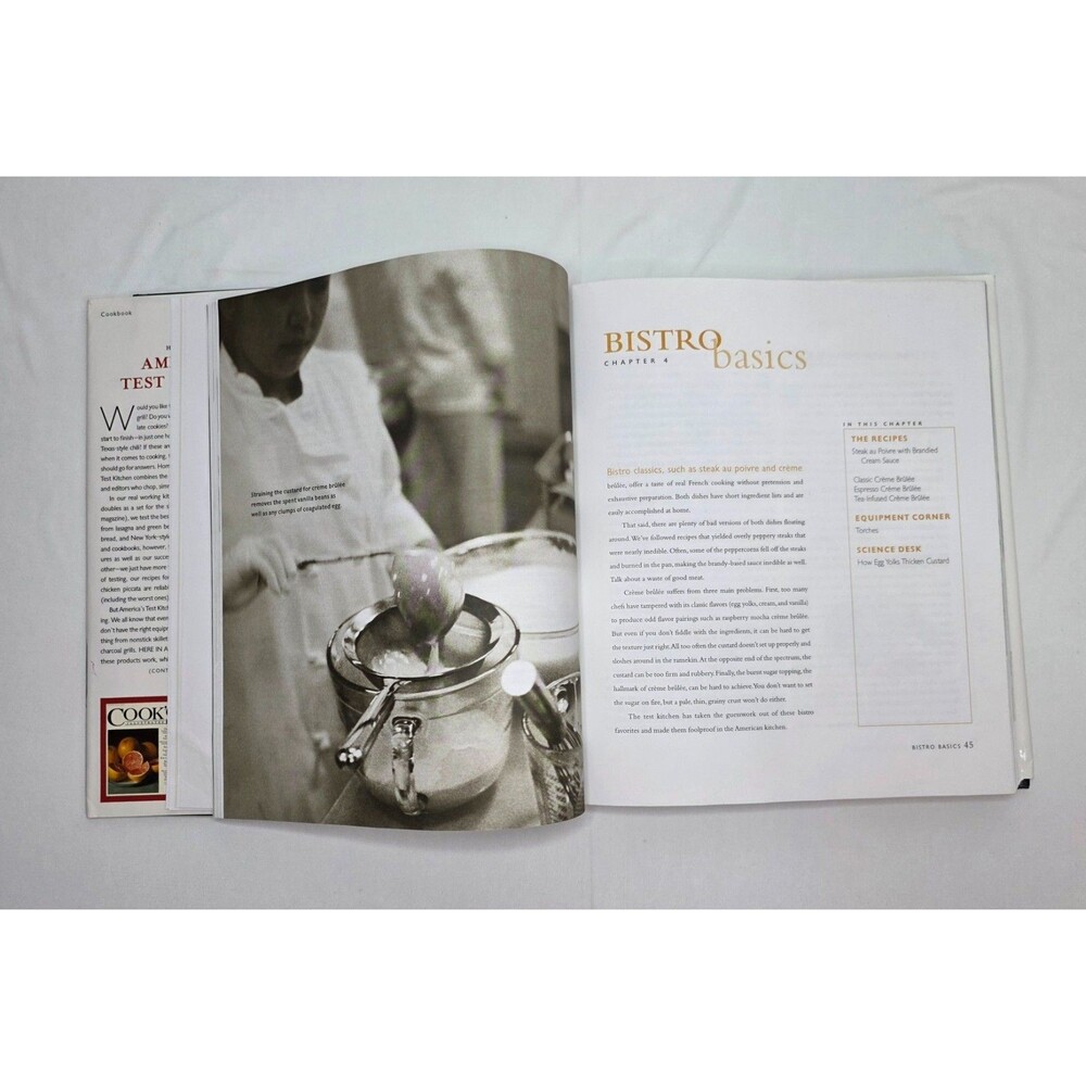 Here in America's Test Kitchen Cookbook | 2003 Cook's Illustrated | Hardcover - Picture 12 of 16